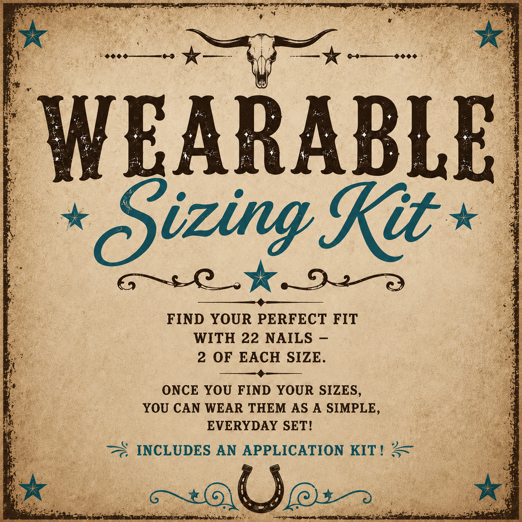 Lucky Spur Nails Wearable Sizing Kit