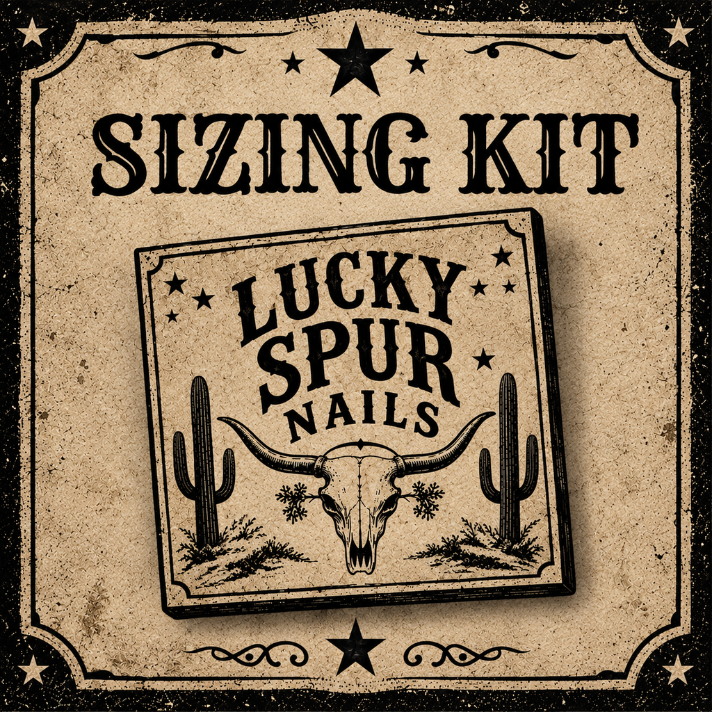 Lucky Spur Nails Sizing Kit