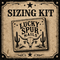 Lucky Spur Nails Sizing Kit