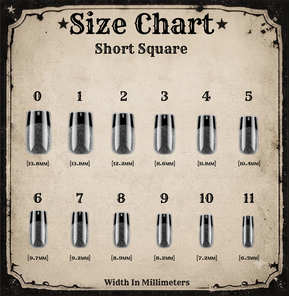 Lucky Spur Nails Sizing Kit