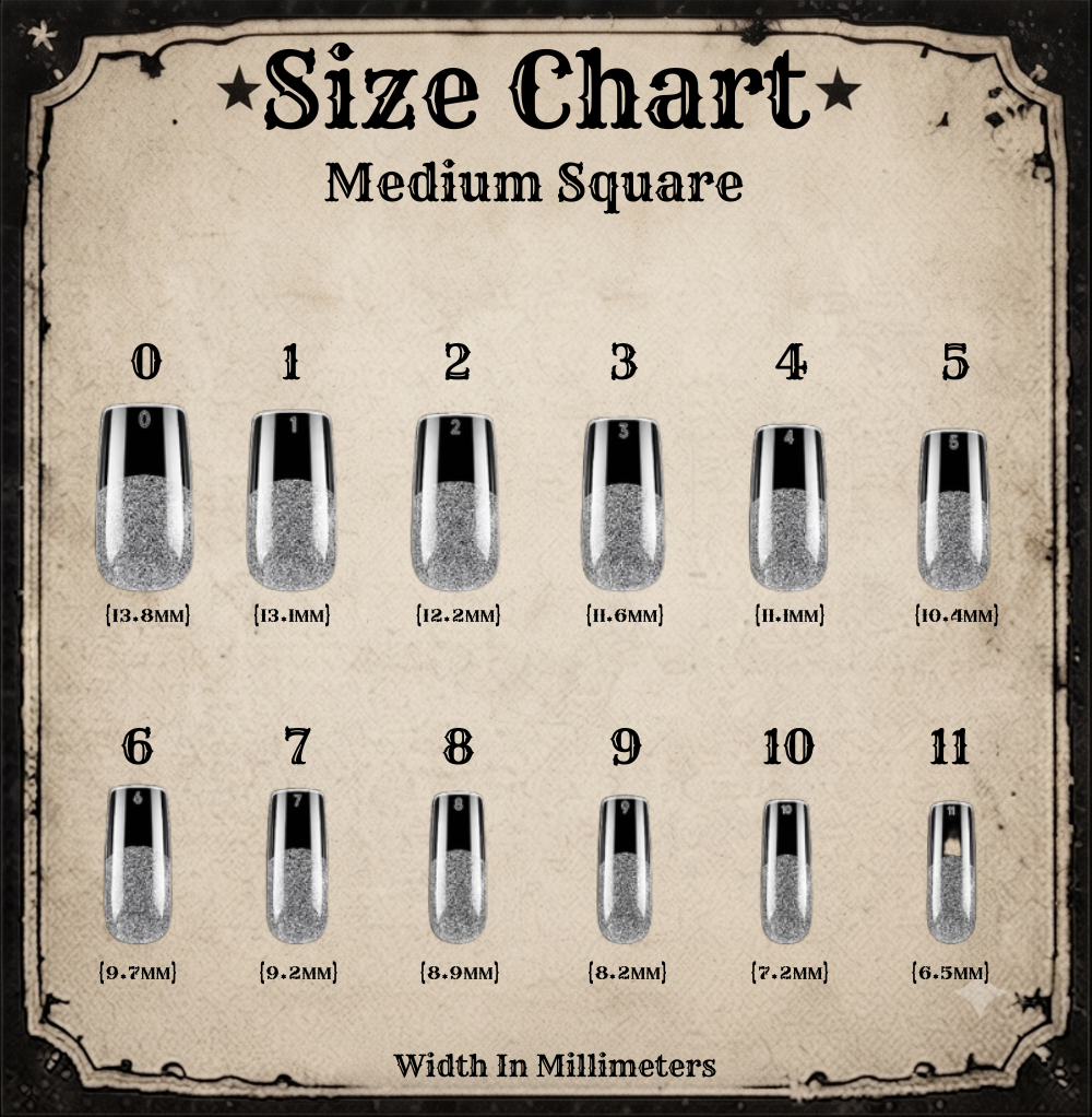 Lucky Spur Nails Sizing Kit