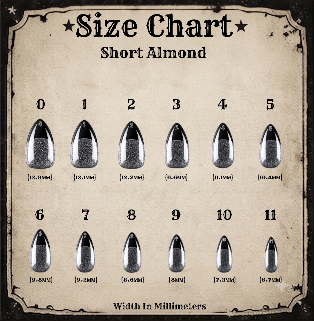 Lucky Spur Nails Sizing Kit