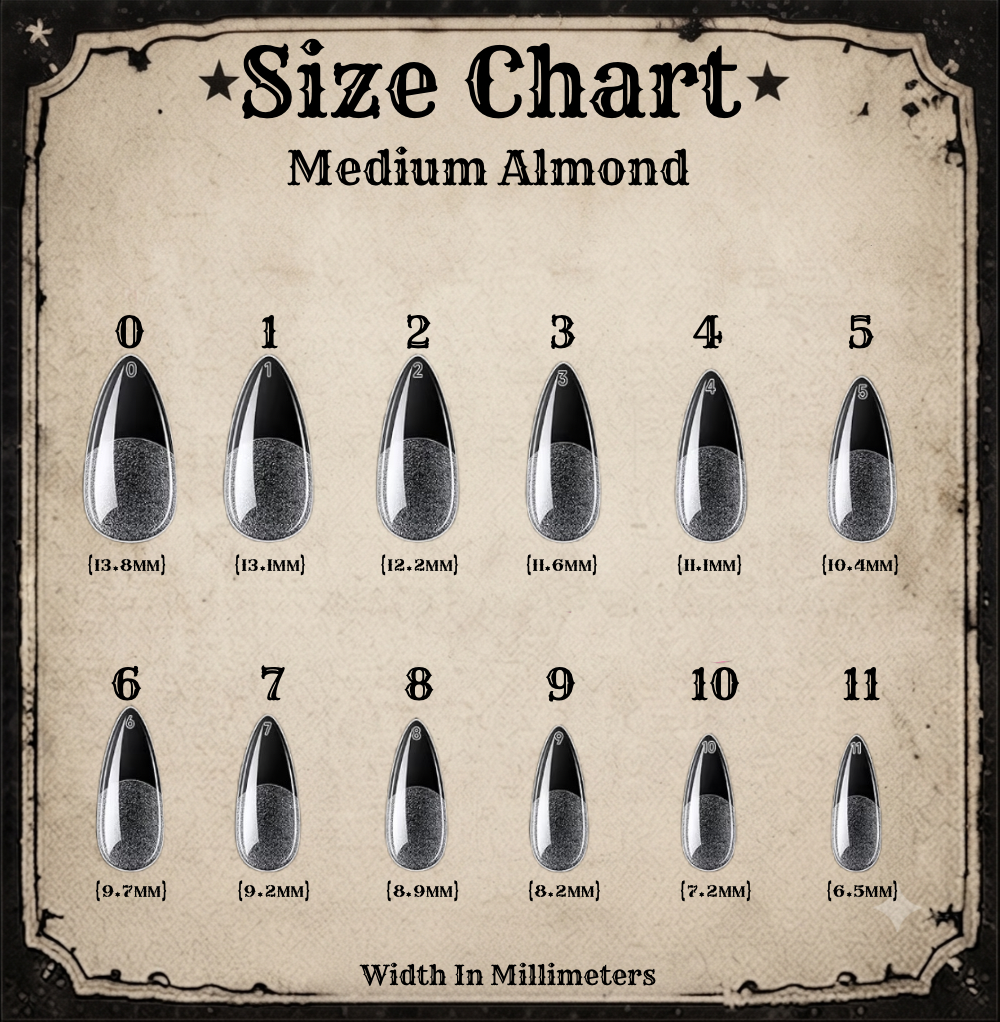 Lucky Spur Nails Sizing Kit